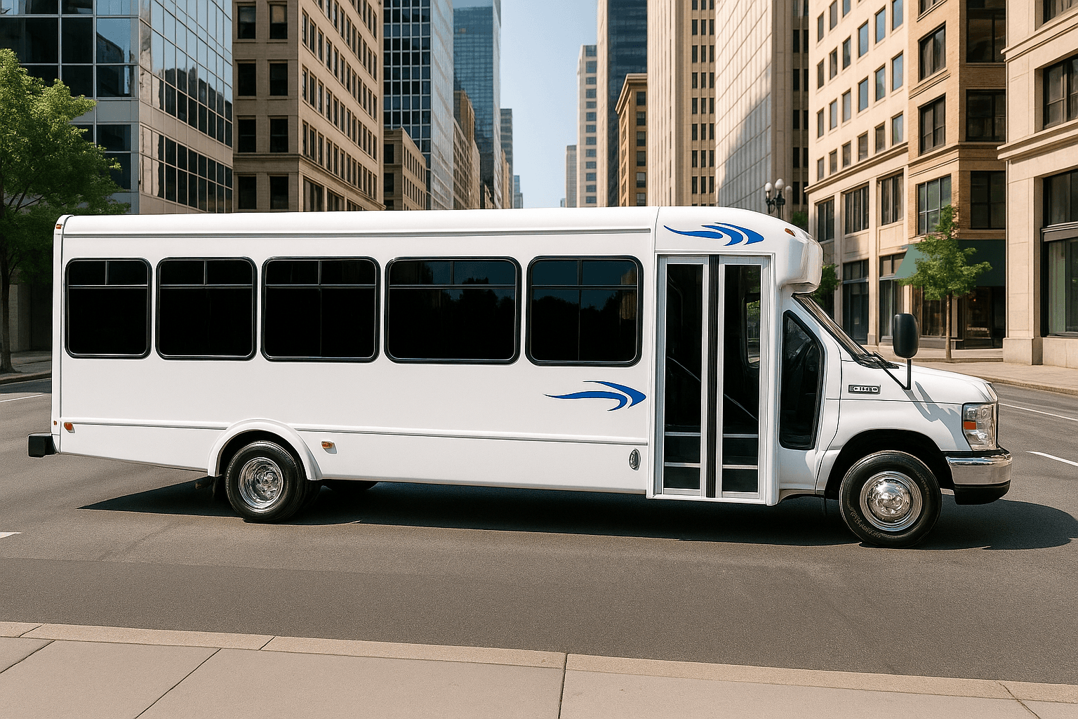 16 Passenger Coach Bus – exterior