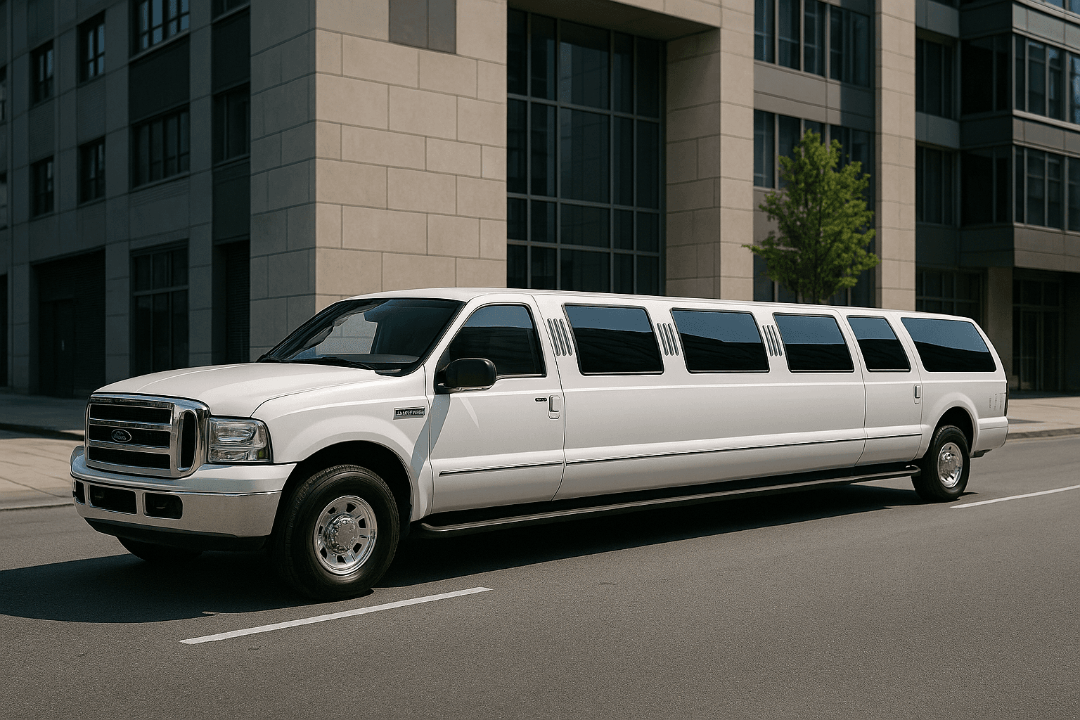 16 Passenger Limo – exterior