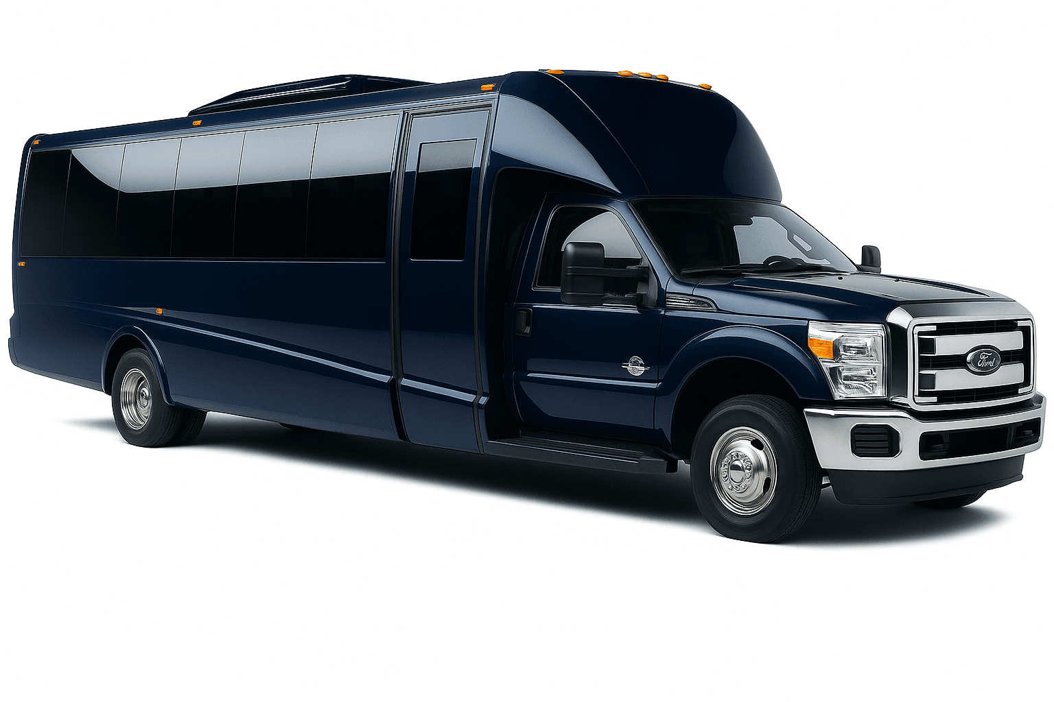 26 Passenger Party Bus – exterior