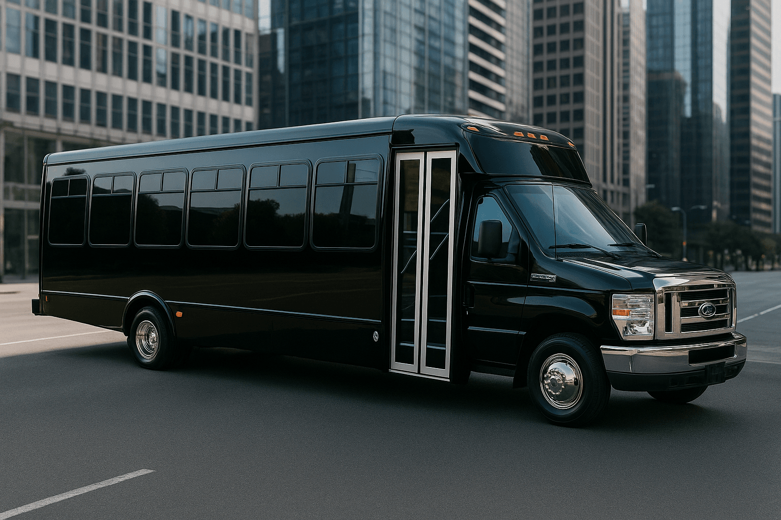 36 Passenger Coach Bus – exterior