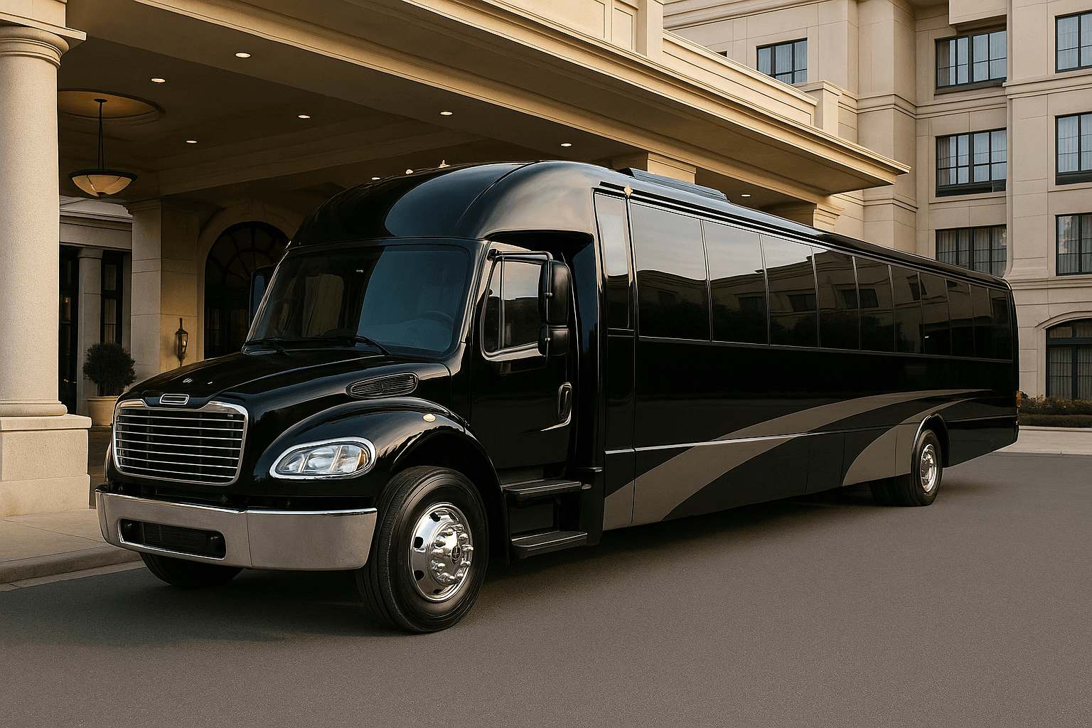 44 Passenger Coach Bus – exterior