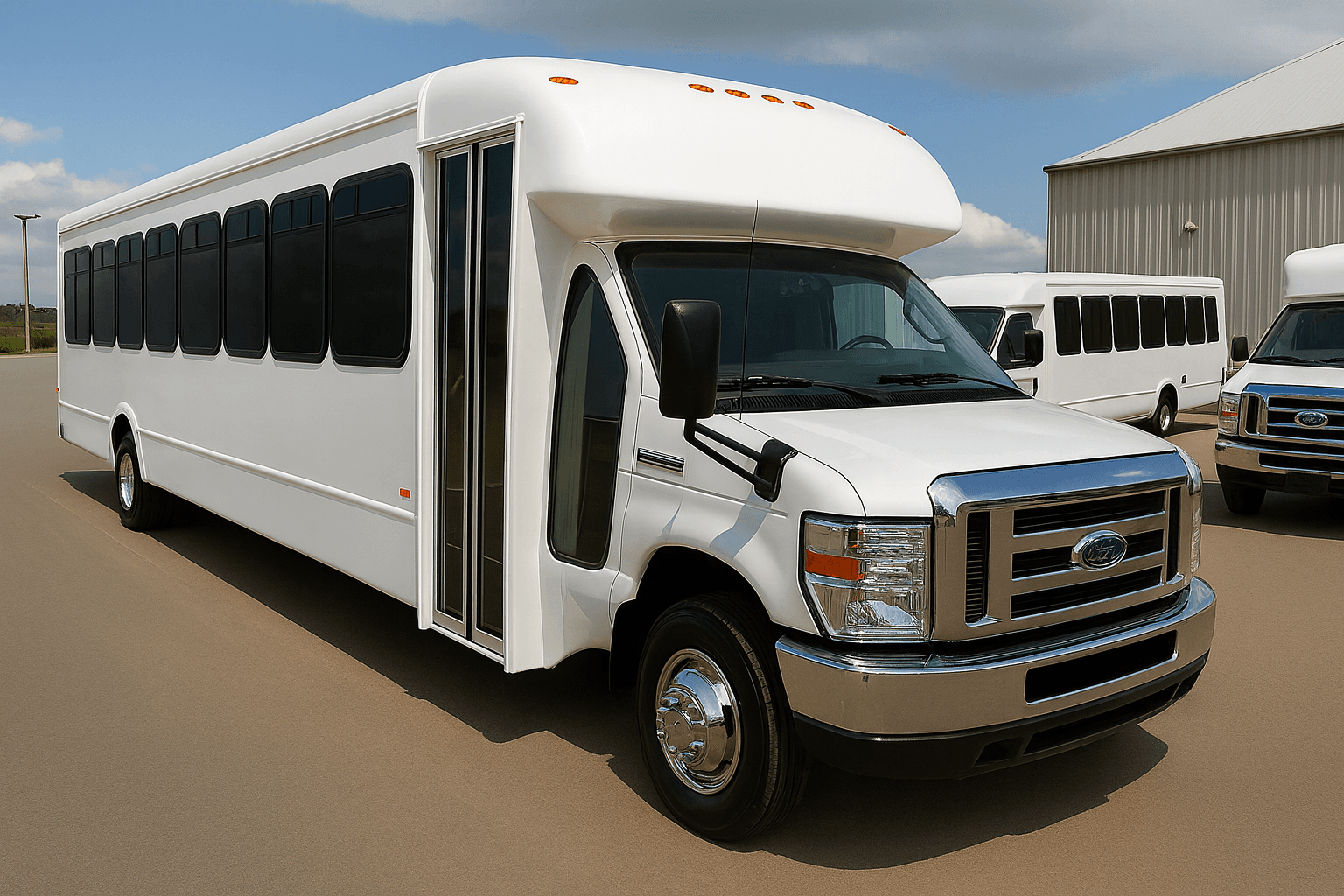 46 Passenger Coach Bus – exterior