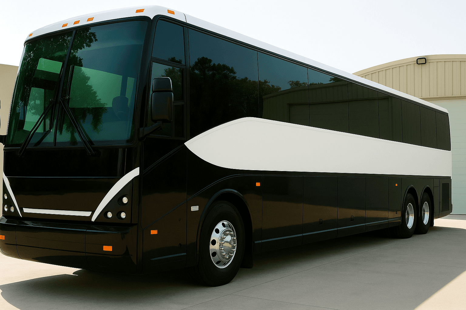 48 Passenger Coach Bus – exterior