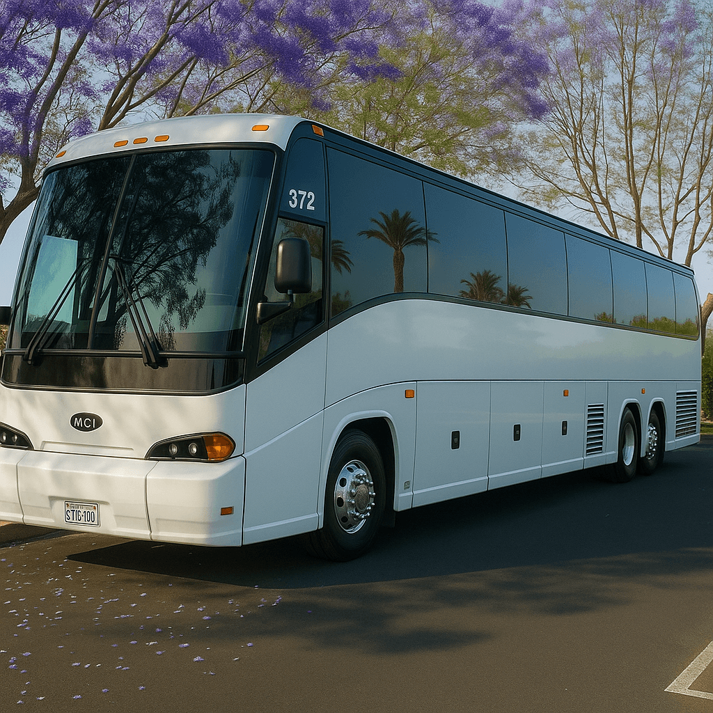 56 Passenger Coach Bus – exterior